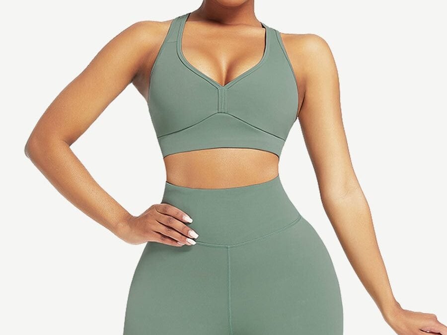 Racerback High-Waist Pocket Sports Set