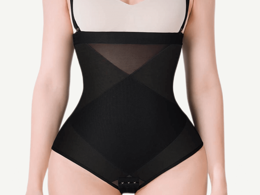 Crossover Confidence Shaping Bodysuit