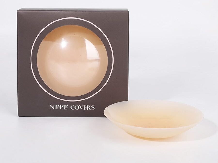 Invisible Adhesive Nipple Covers - Light Skin Tone