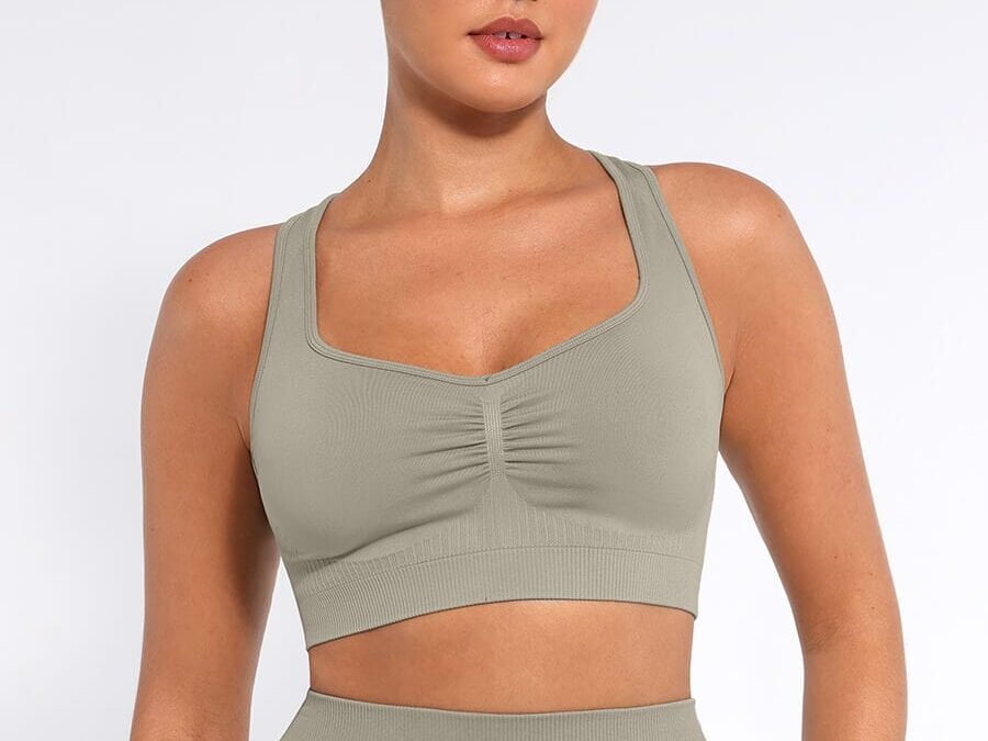 Racerback Comfort Support Sports Bra