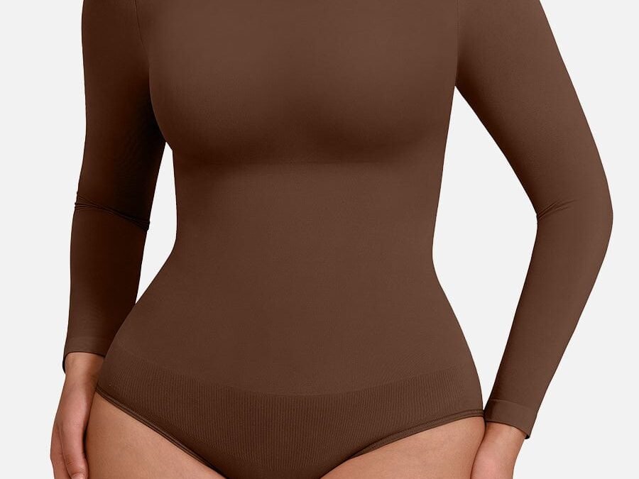 Seamless Long Sleeve Shaping Bodysuit