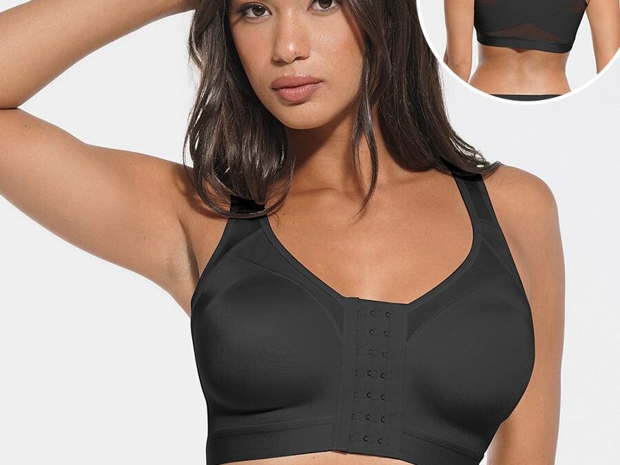 Full Support Mesh Post-Surgery Comfort Bra