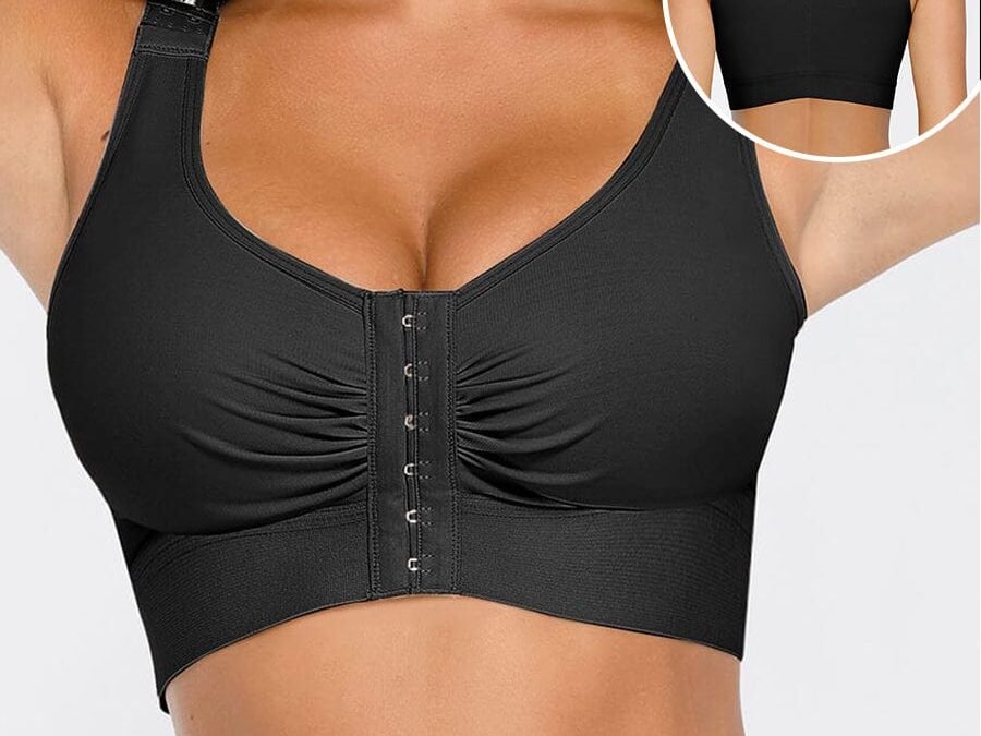 Adjustable Comfort Front-Closure Bra