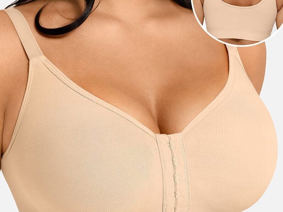Premium Front Closure Mastectomy Bra