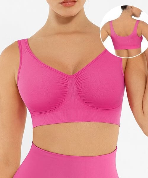 Pink Comfort Shaping Bralette