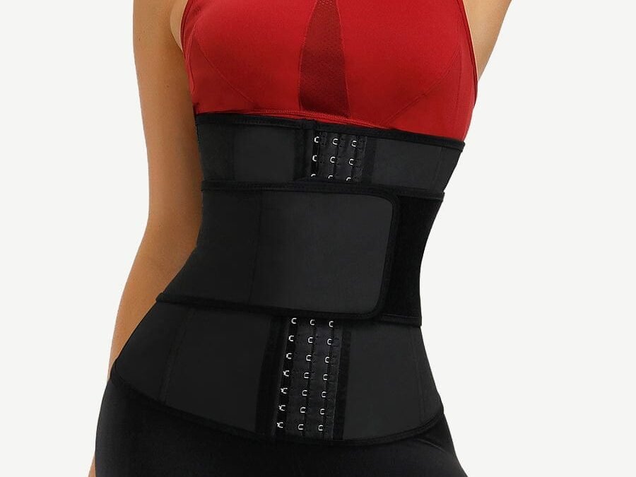 Chic Black Neoprene Waist Cincher