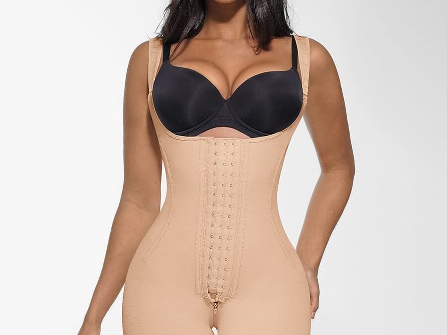 Premium U-Curve Full Body Shaper with Steel Support