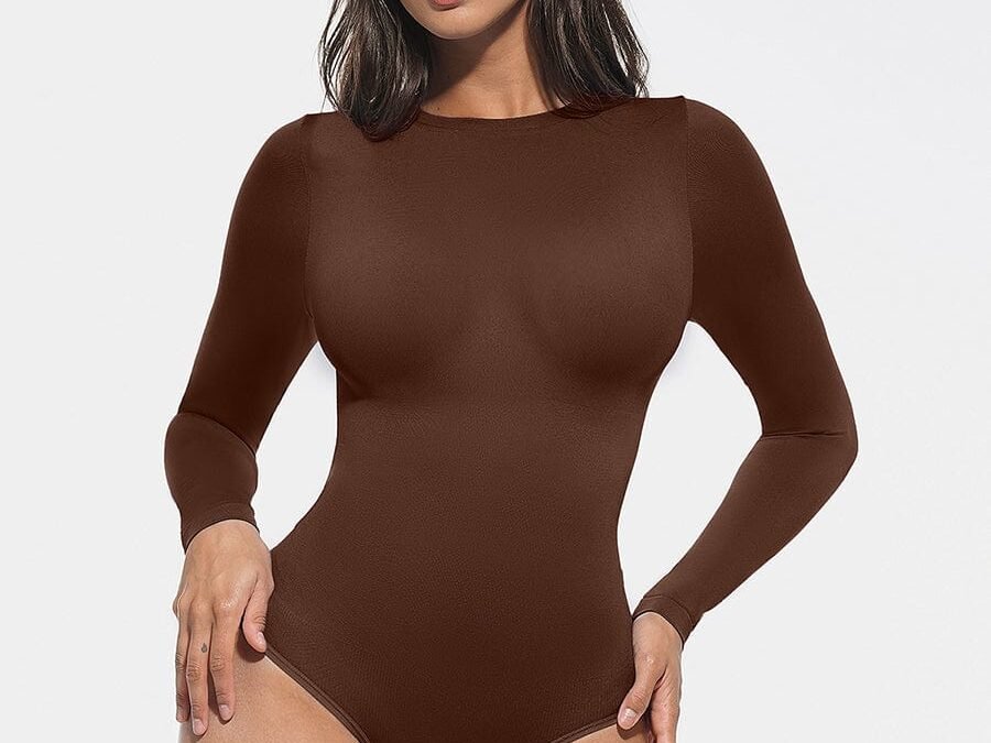 Confidence Curve Bodysuit with Snap Closure