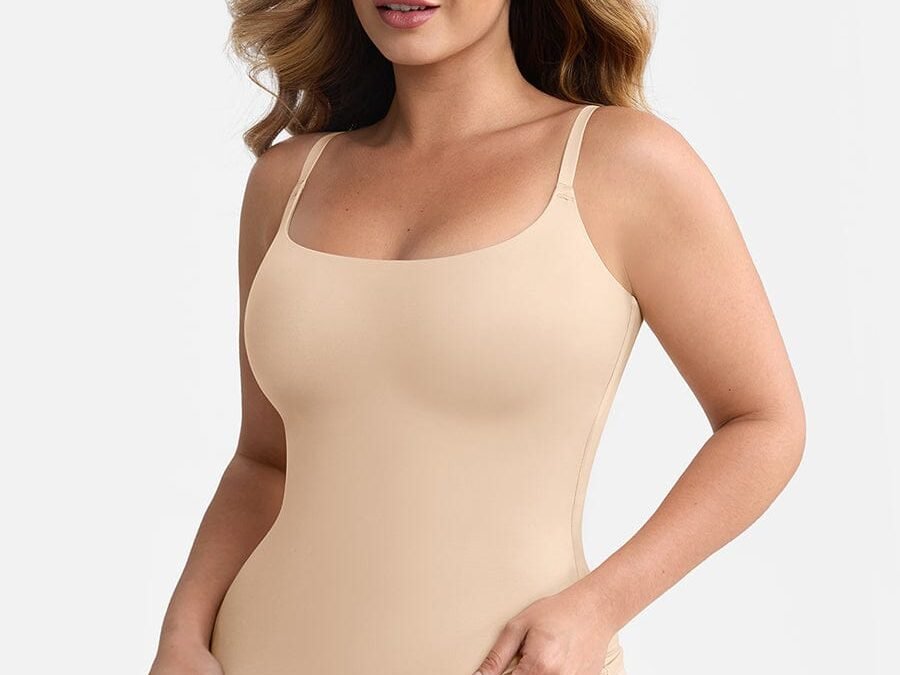Scoop Neck Light Shaping Tank Top