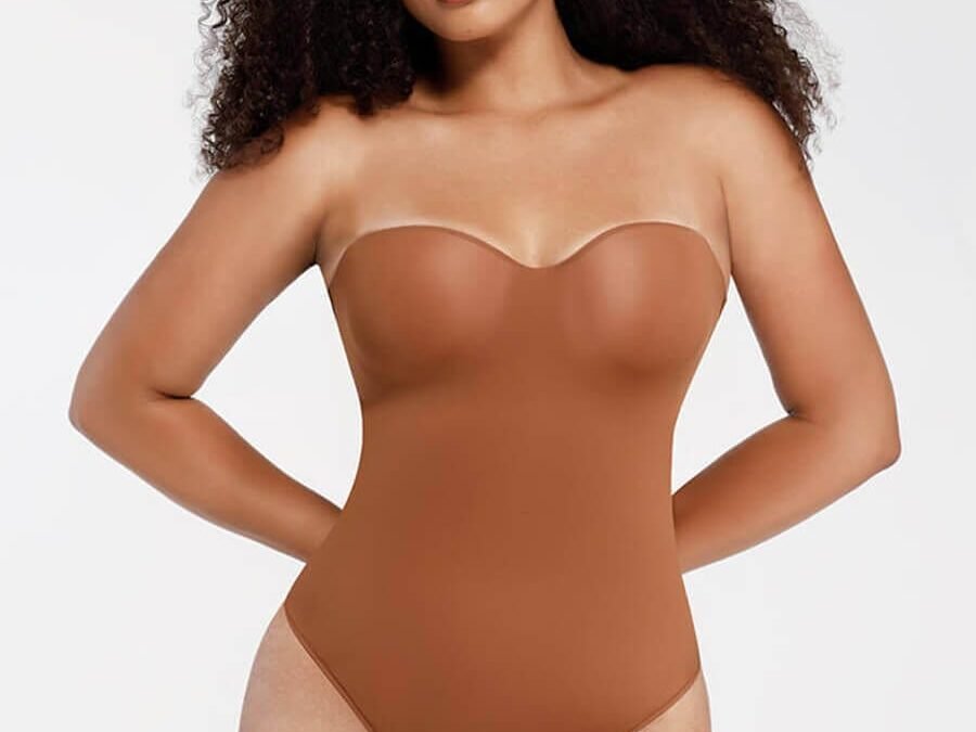 Sculpt & Support Bodysuit with Detachable Straps