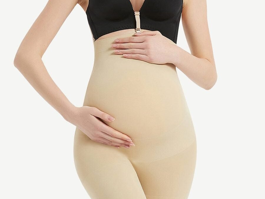 Black Maternity Soft Touch Shaping Brief