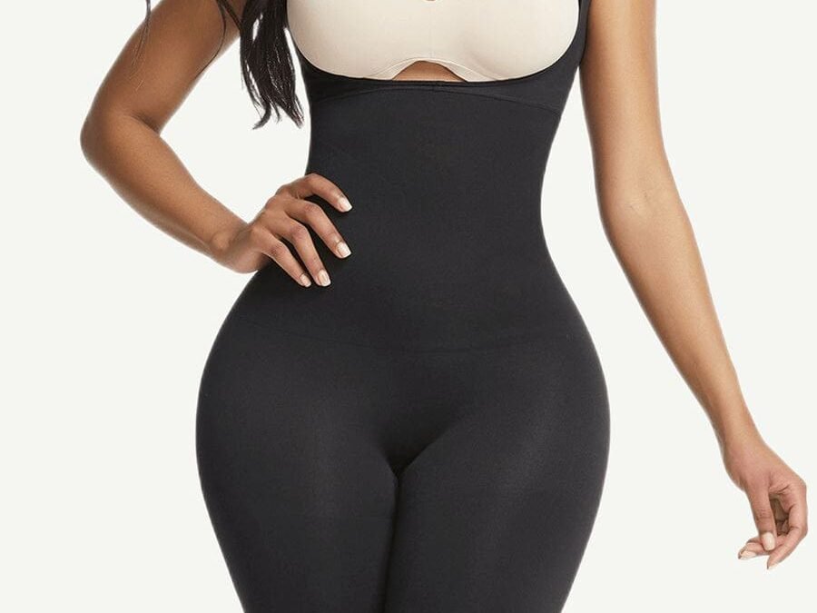 EcoSmooth Open-Bust Mid-Thigh Shaper