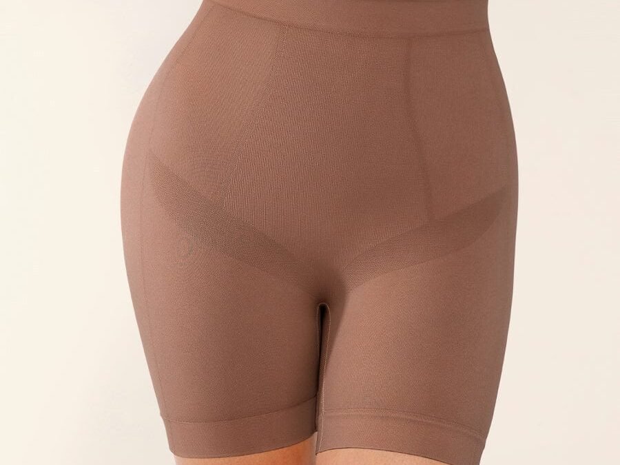 Mocha Mousse Mid-Waist Control Boyshorts