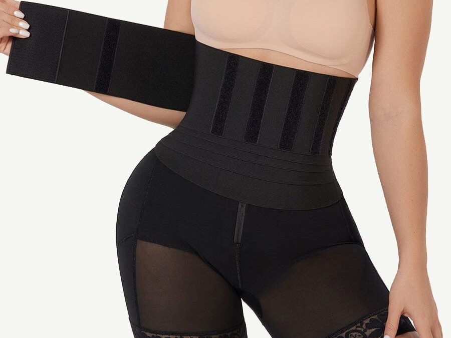 Contour-Enhancing Shapewear Pants with Adjustable Waist