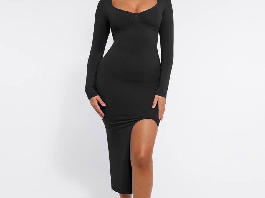 Eco Luxe Sculpting Dress with Bust & Tummy Support