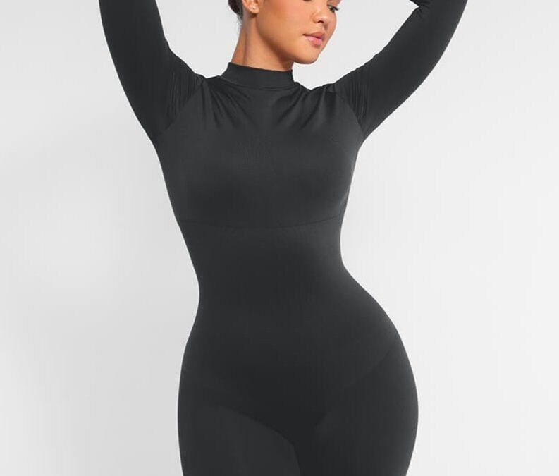 Sculpting Support Jumpsuit with Removable Cups