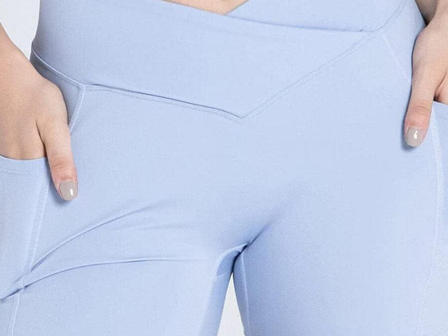 Move With Grace High-Waisted Bike Shorts