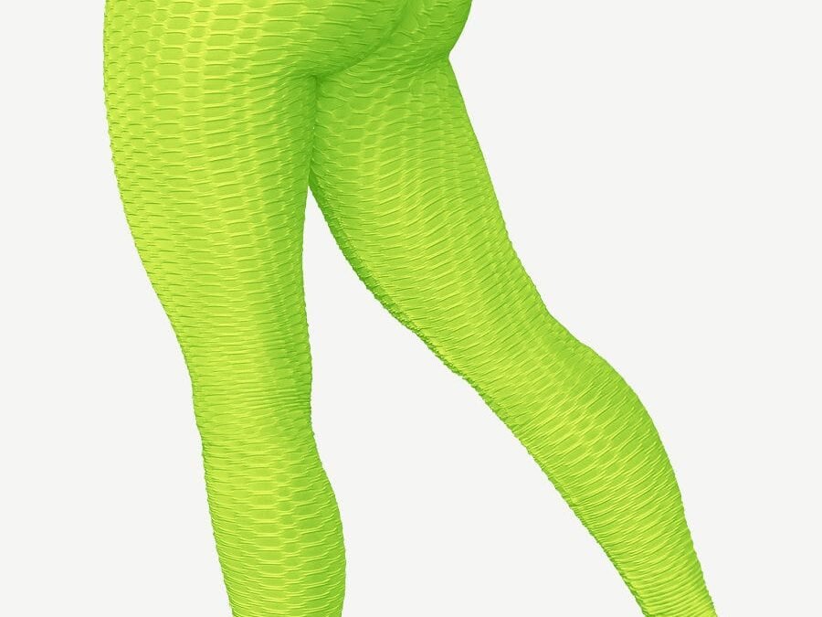 Ruched High-Rise Ankle Yoga Leggings