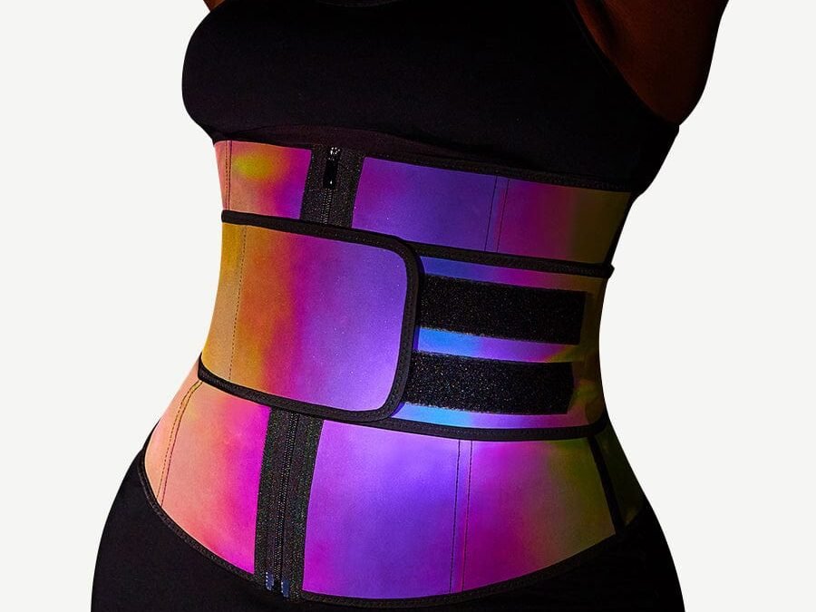 Reflective Rainbow Waist Cincher
