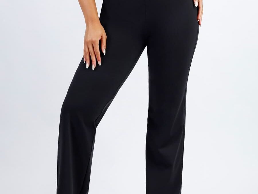 Sculpting Straight-Leg Shaping Pants